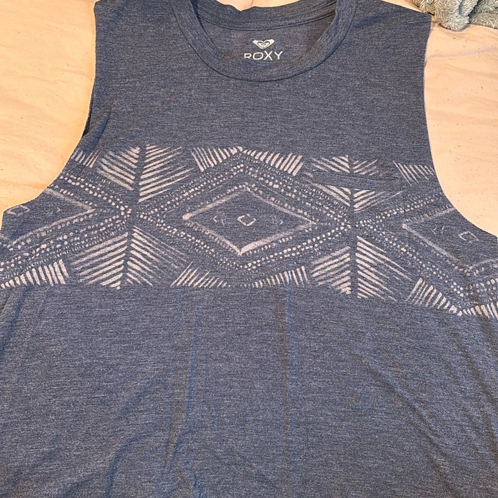 Roxy cut off beachy tank